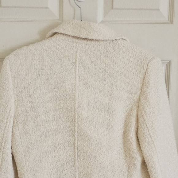 Marvin Richards Cream Jacket Coat Elegant Wear Elegant Wear Career Minimalist - Picture 9 of 16